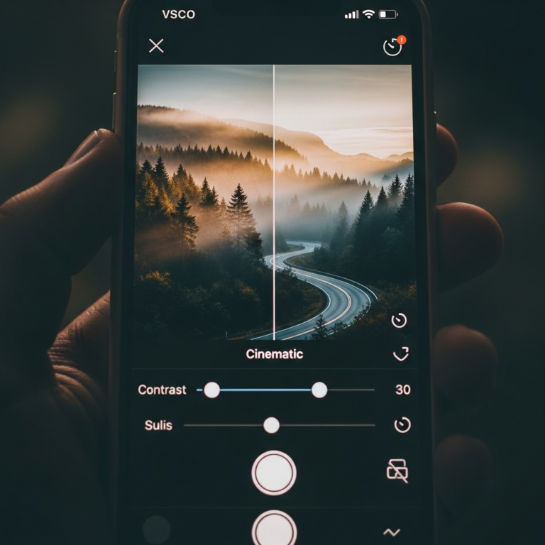 Cinematic Effects in Vsco