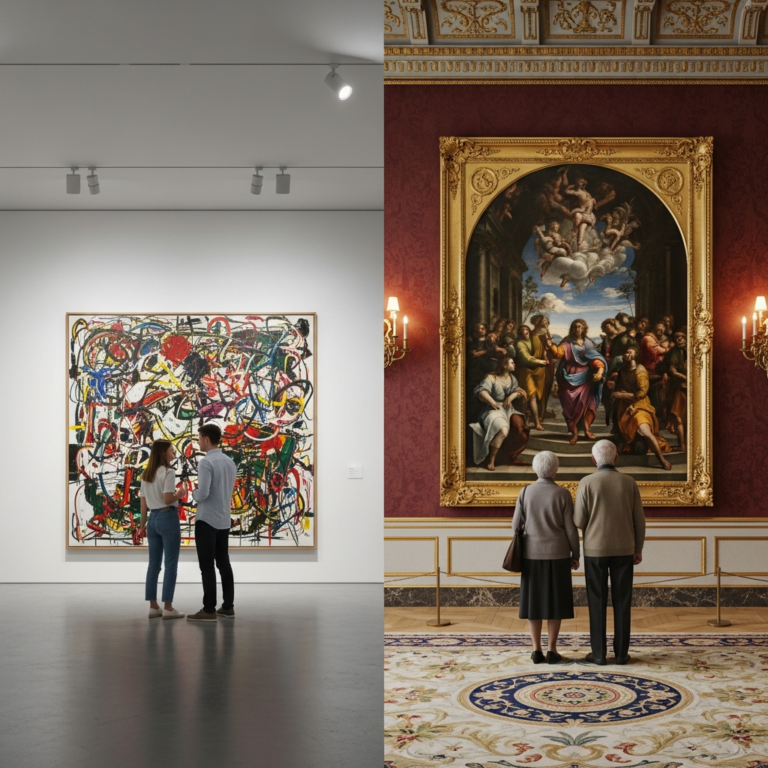 Difference Between Modern and Classic Art