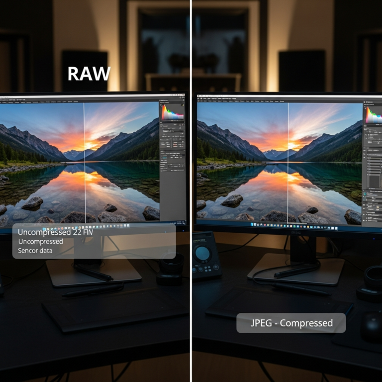 Difference Between Raw and Jpeg