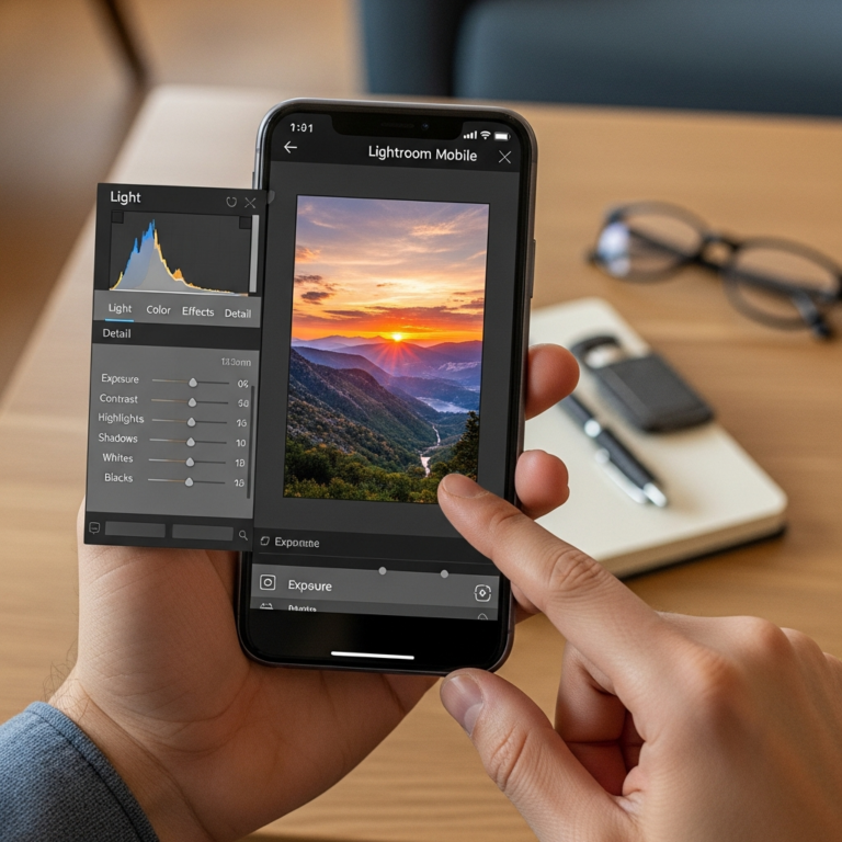 How to Edit Photos in Lightroom Mobile