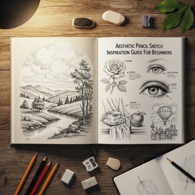 Aesthetic Pencil Sketch Inspiration Guide For Beginners