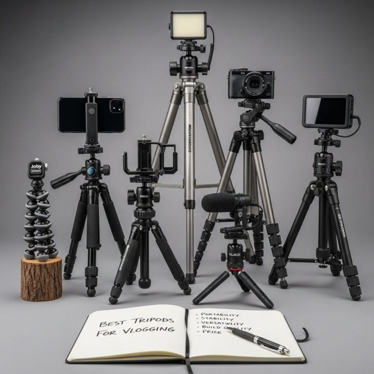 Best Tripods For Vlogging