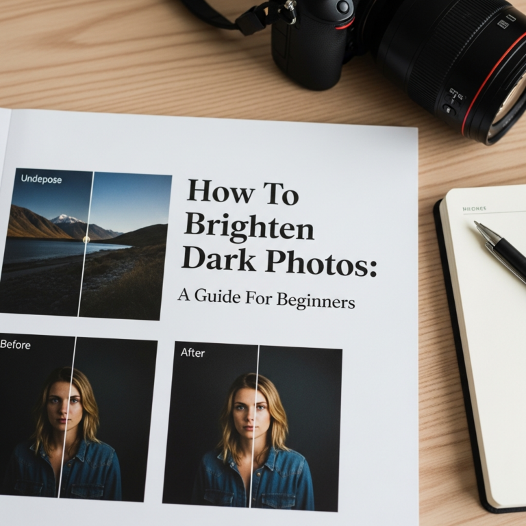 How To Brighten Dark Photos Guide For Beginners