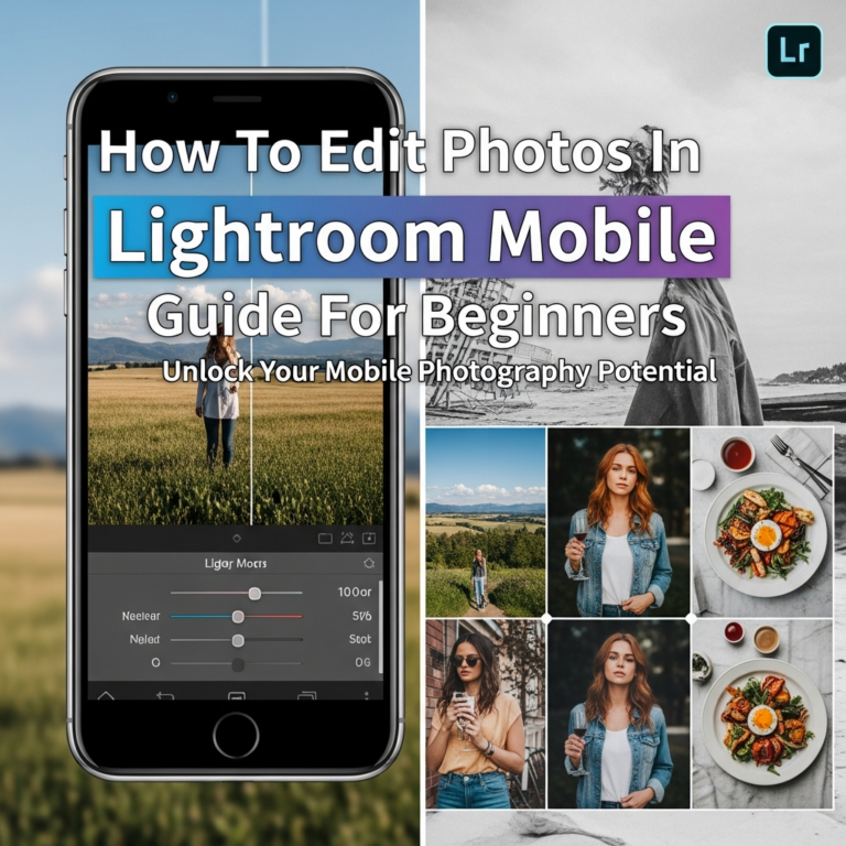 How To Edit Photos In Lightroom Mobile Guide For Beginners