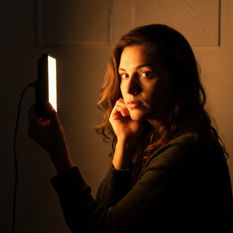 Self Portrait Photography With Light