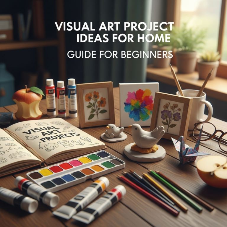 Visual Art Project Ideas For Home Guide For Beginners